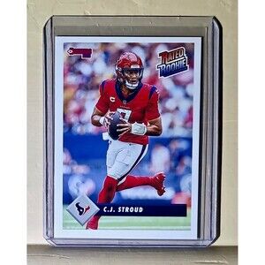 C.J. Stroud	2023 Panini NFL Rated Rookie Retro #2 Football Card Texans 1/629
